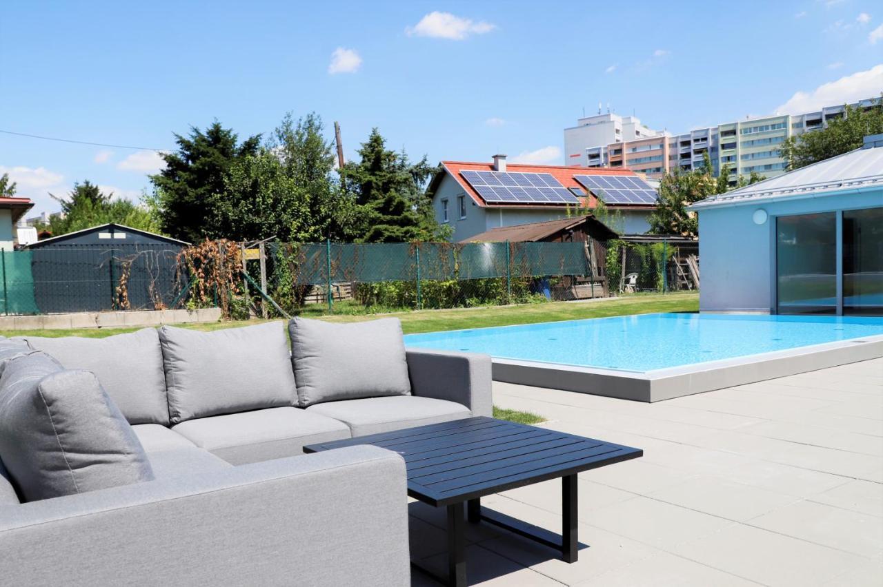 Rooftop Terrace, Free Garage Parking And Pool! Viena Exterior foto
